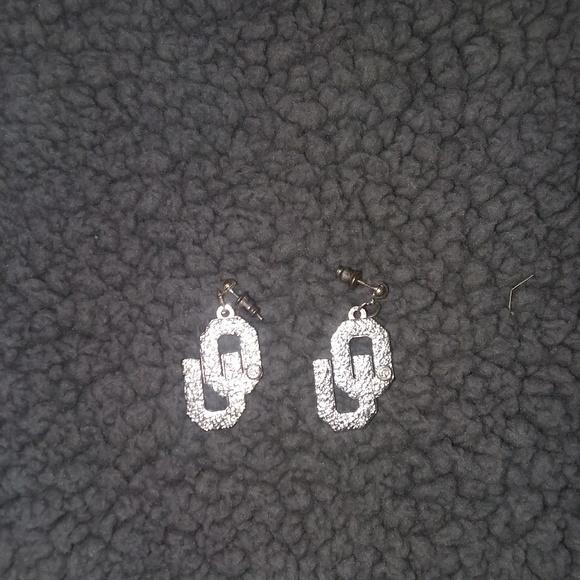 Oklahoma Sooners Earrings - Picture 2 of 2